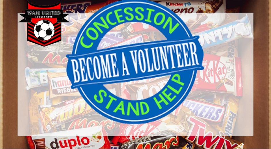 Concessions stand help needed